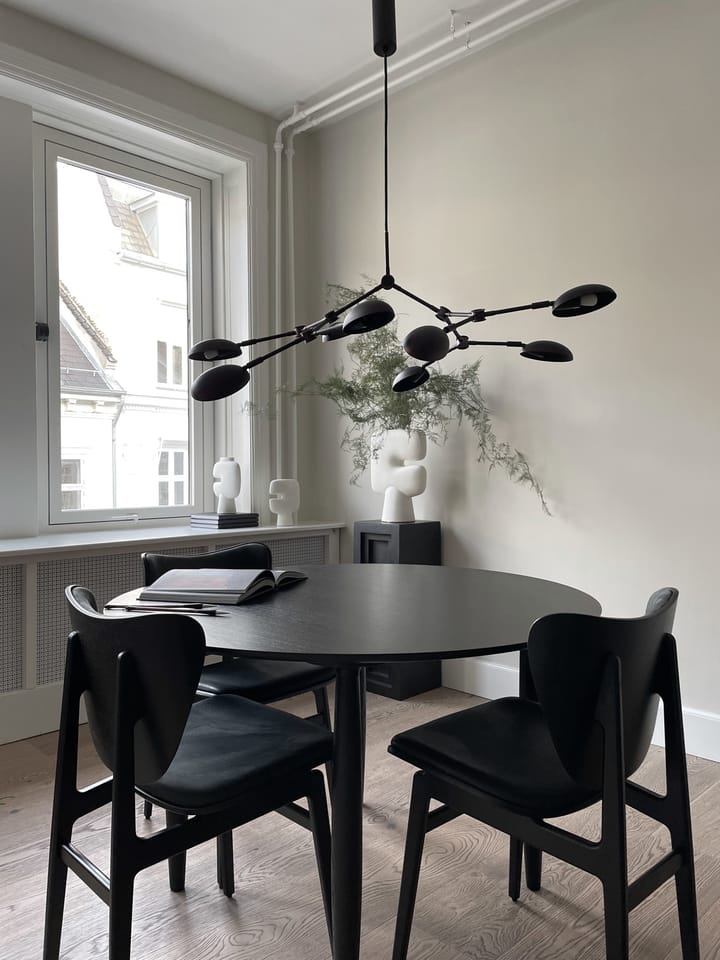 Drop Chandelier kroonluchter mini, Burned black 101 Copenhagen