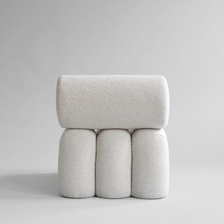 Foku Chair loungefauteuil, Bouclé 101 Copenhagen