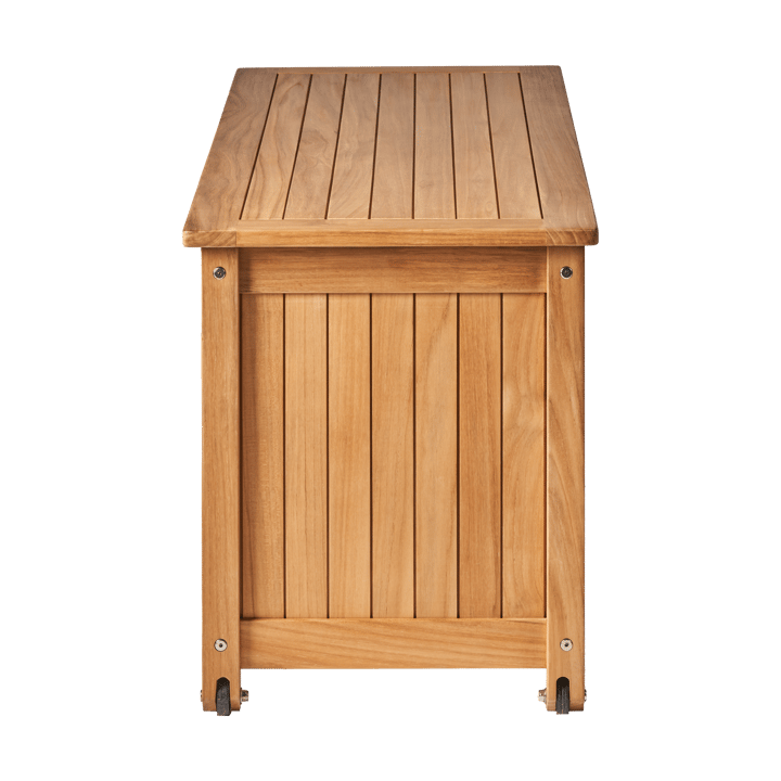 Bjärknäs opbergbox op wielen S 130x50x60 cm, Teak 1898