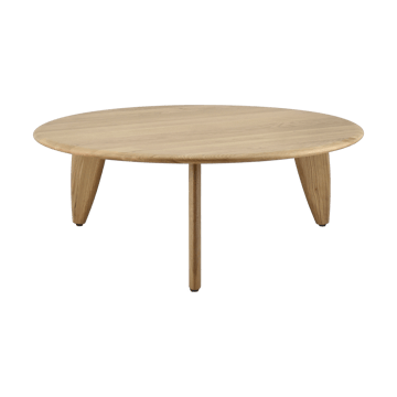 Lyckeby salontafel Ø80x29 cm - Natuur gelakt eiken - 1898