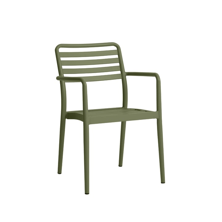 Messina stoel - Mossgrön aluminium - 1898