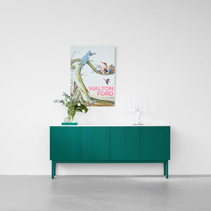 Beam sideboard, lichtgrijs, lichtgrijs onderstel, blad van carrara marmer A2