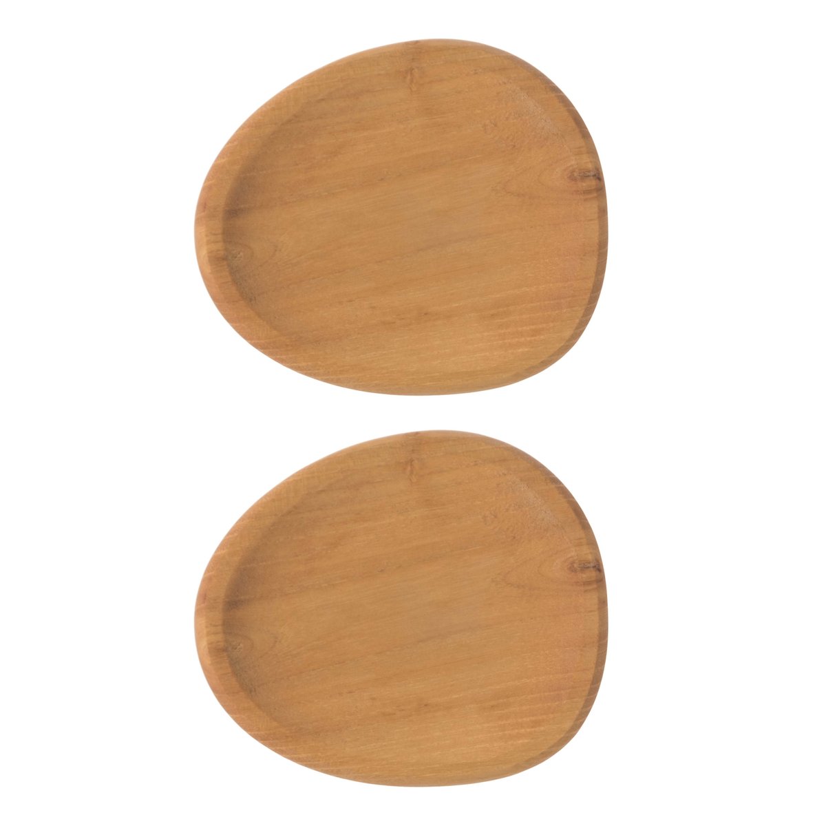 Aida Raw serveerbord 13x11,4 cm 2-pack Hout