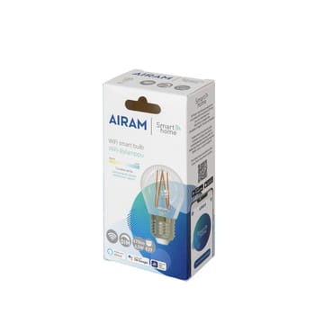 Airam Slimme Thuis Filament LED-bol lichtbron - helder e27, 5w - Airam