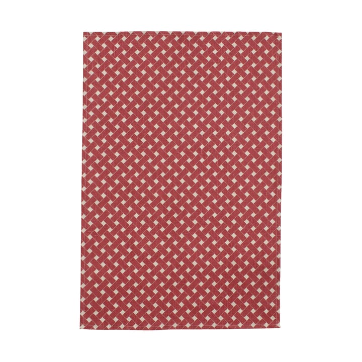 Korg theedoek 47x70 cm - Rood - Almedahls