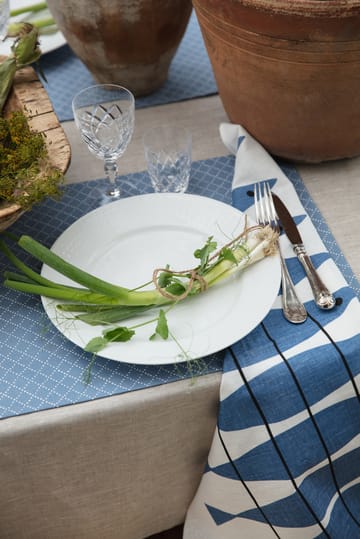 Prickruta placemat 34x45 cm 2-pack - Blauw - Almedahls