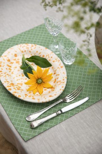 Prickruta placemat 34x45 cm 2-pack - Groen - Almedahls