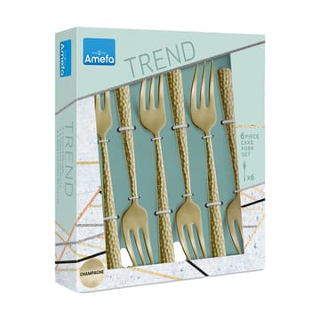 Felicity taartvorkjes 6-pack 15,6 cm - Champagne - Amefa