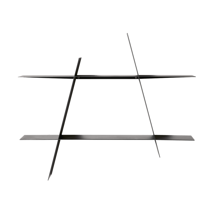 A-Shelf wandrek Large 78x12x67 cm - Black - Andersen Furniture