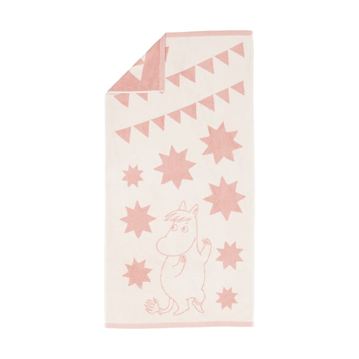 Moomin badhanddoek 70x140 cm - sterren roze - Arabia