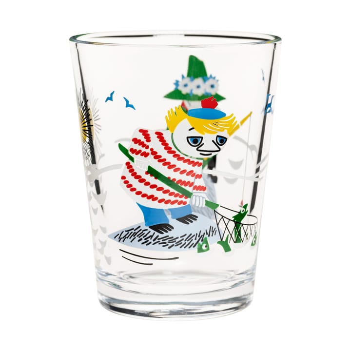 Moomin glas 22 cl., Vissen Arabia