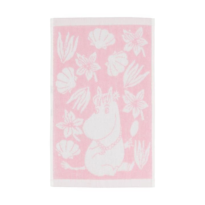 Moomin handdoek 30x50 cm - Schelp roze - Arabia