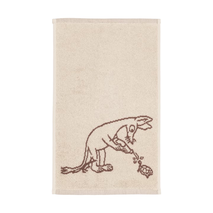 Moomin handdoek 30x50 cm - Sniff bruin - Arabia