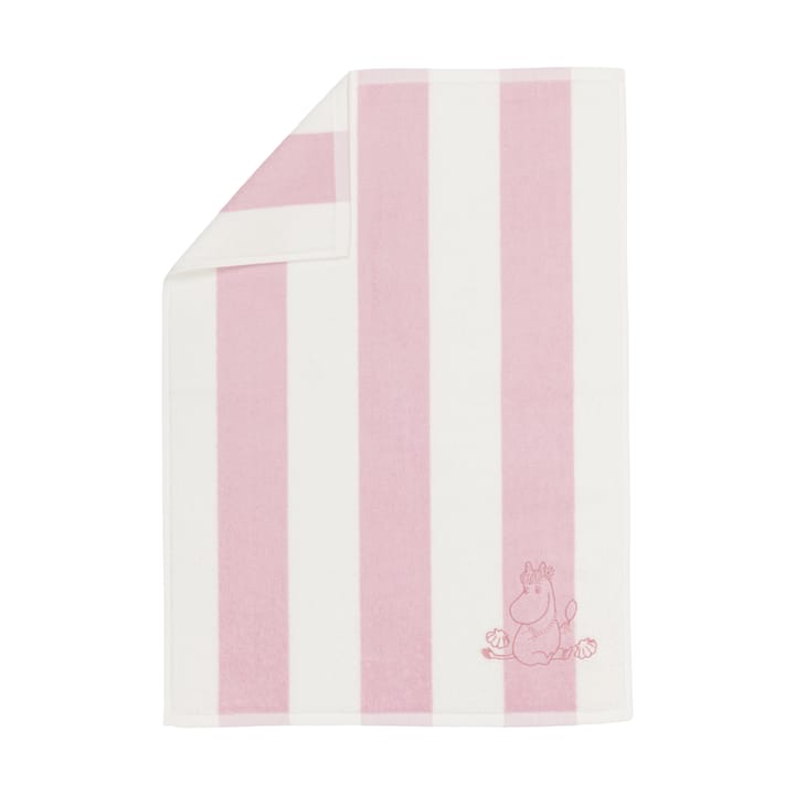 Moomin handdoek 50x70 cm - Schelp roze-wit - Arabia