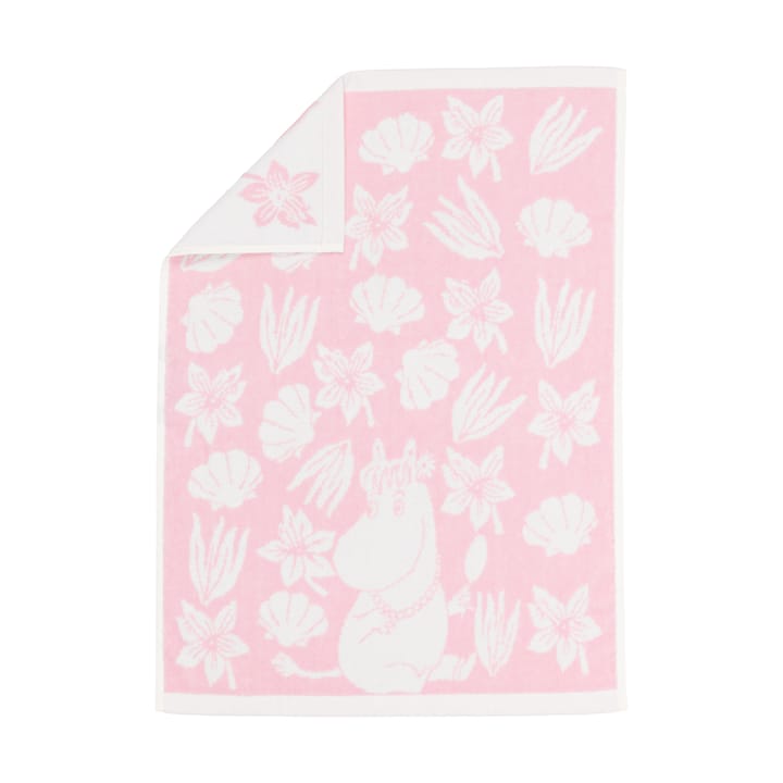 Moomin handdoek 50x70 cm - Schelp roze  - Arabia