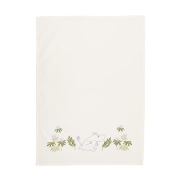 Moomin theedoek 50x70 cm 2-delig - Lila-off-white - Arabia