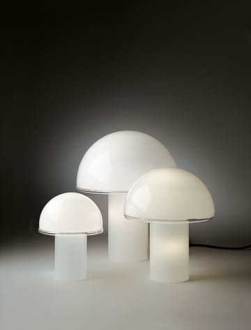 Onfale Medio tafellamp Ø28 cm - Opal wit - Artemide