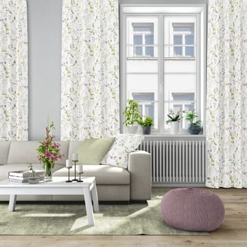 Blomsteryra kussenhoes 47x47 cm - Groen - Arvidssons Textil