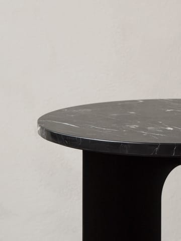 Androgyne tafelblad voor bijzettafel Ø65 cm - Nero Marquina - Audo Copenhagen