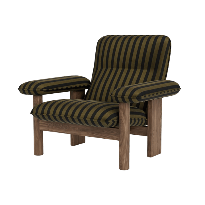 Brasilia fauteuil - Cabanon soft-walnoothouten onderstel - Audo Copenhagen