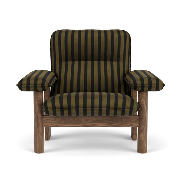 Brasilia fauteuil - Cabanon soft-walnoothouten onderstel - Audo Copenhagen