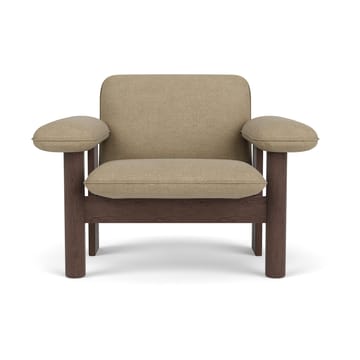 Brasilia fauteuil low back - Dark oak-Audo Bouclé 02 - Audo Copenhagen