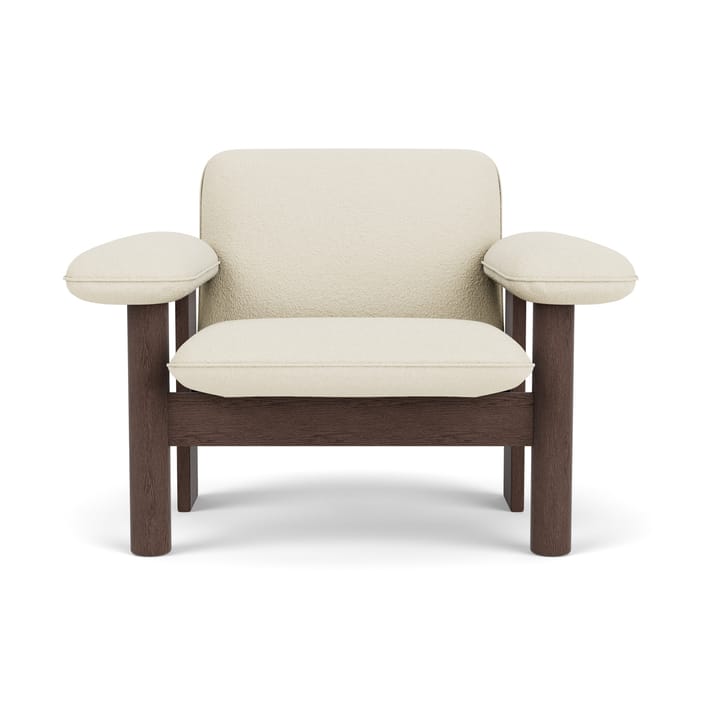 Brasilia fauteuil low back, Dark oak-Baru 0200 Audo Copenhagen