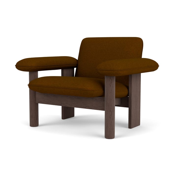 Brasilia fauteuil low back, Dark oak-Baru 0450 Audo Copenhagen