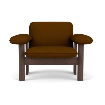 Brasilia fauteuil low back - Dark oak-Baru 0450 - Audo Copenhagen