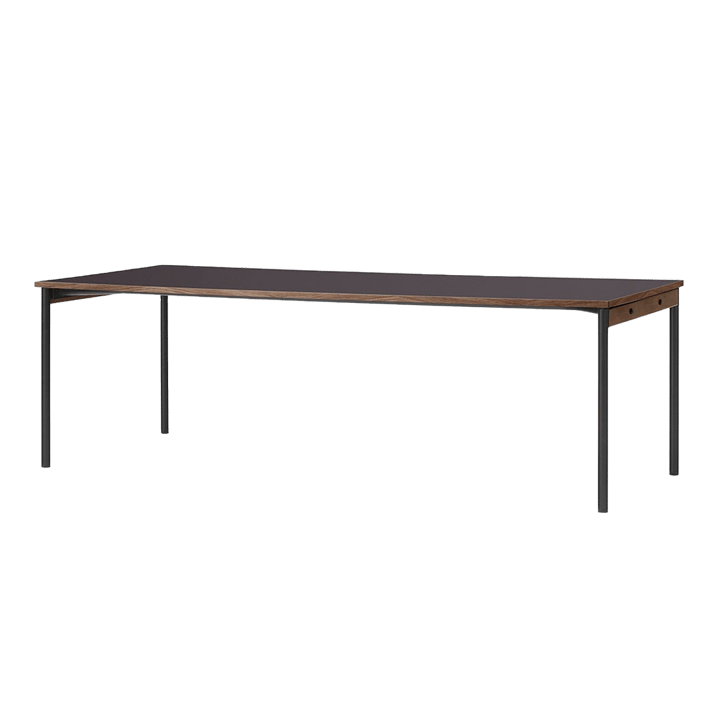 Co Table conferentietafel 240x100cm - Black, laminate terra - Audo Copenhagen