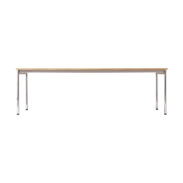 Co Table conferentietafel 240x100cm - Chrome, laminate creme - Audo Copenhagen