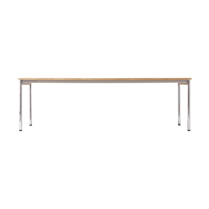 Co Table conferentietafel 240x100cm - Chrome, laminate creme - Audo Copenhagen