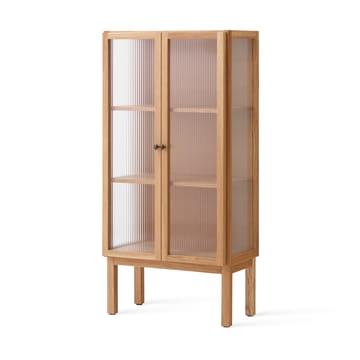 Curiosity kast met glazen deuren 143 cm - Oak - Audo Copenhagen