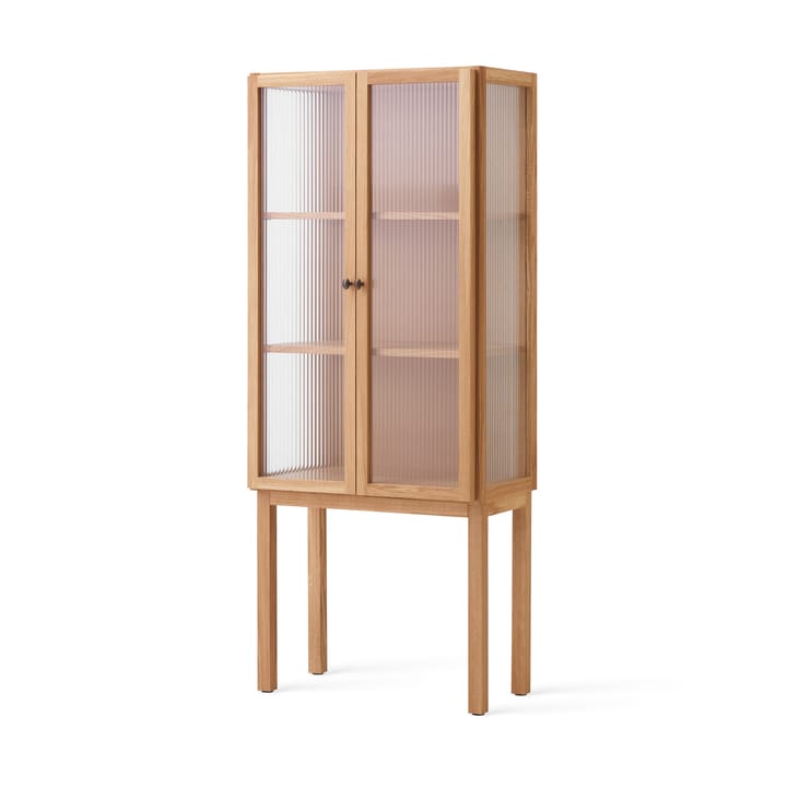 Curiosity kast met glazen deuren 168 cm - Oak - Audo Copenhagen