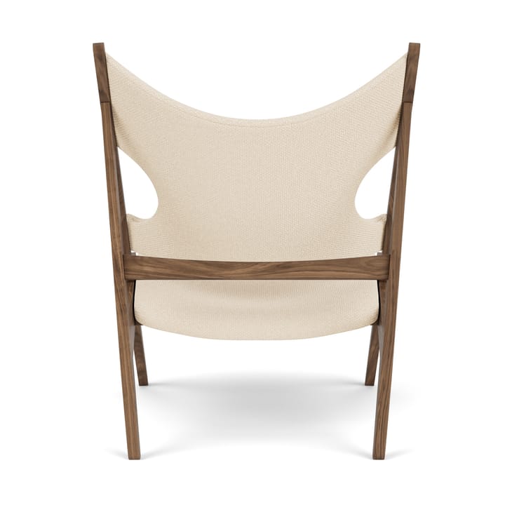 Knitting loungefauteuil, Walnut-Logan Jasmine Audo Copenhagen