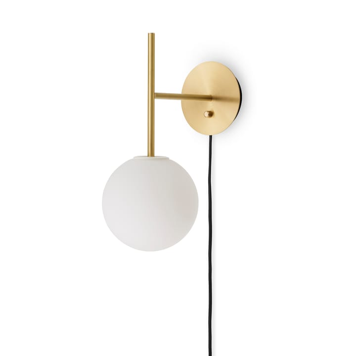 TR Bulb Suspended wandlamp - Brushed brass - Audo Copenhagen