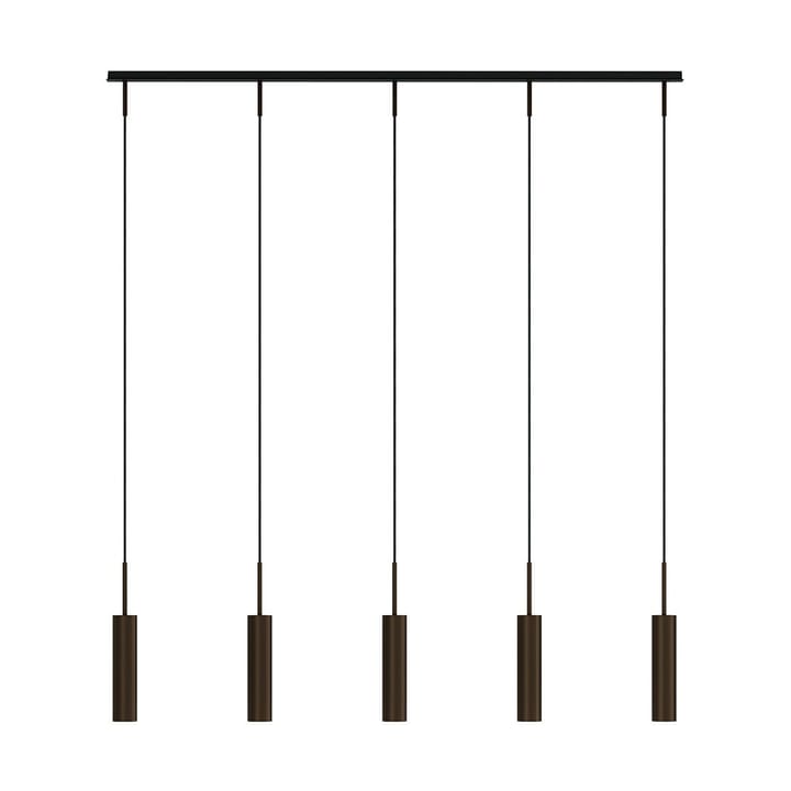 Tubulaire rail hanglamp 5 - Anodized bronzed - Audo Copenhagen