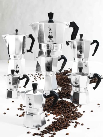 Moka koffiekoker 3 kopjes - Zilver - Bialetti