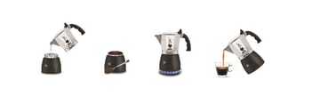 Moka koffiekoker Inductie voor 4 koppen - 15 cl - Bialetti