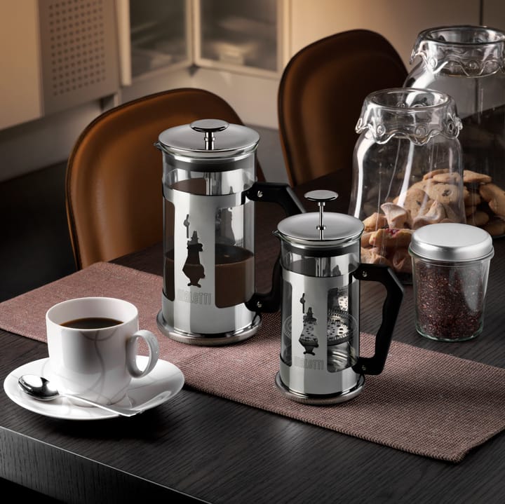 Preziosa cafetière 8 kopjes - Zilver-zwart - Bialetti