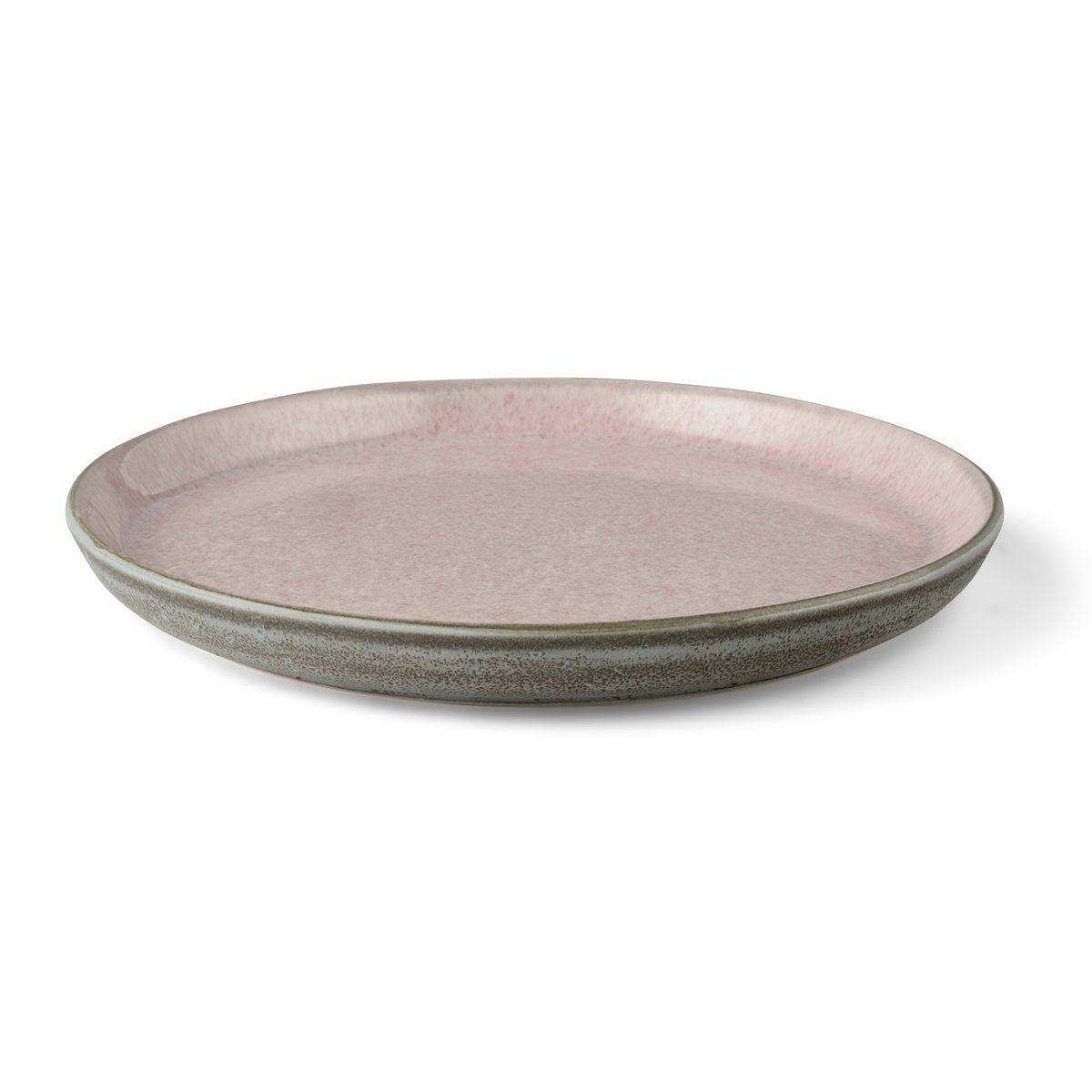 Bitz Bitz bord gastro Ø 21 cm Grijs-roze