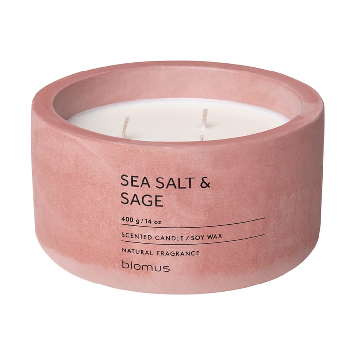 Fraga geurkaars 25 uur - Sea salt & Sage-Withered Rose - Blomus