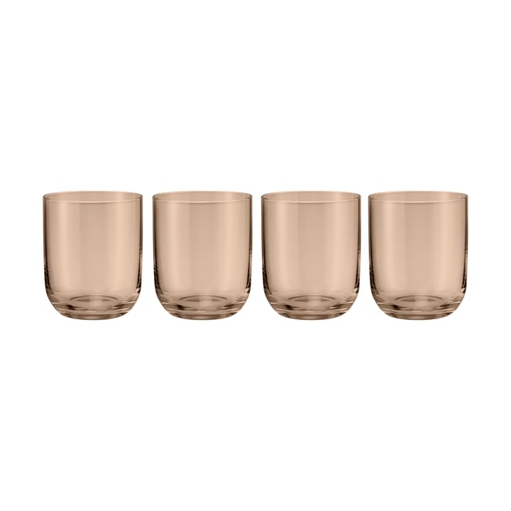 Fuumi drinkglas 34 cl 4-pack - Coffee - blomus