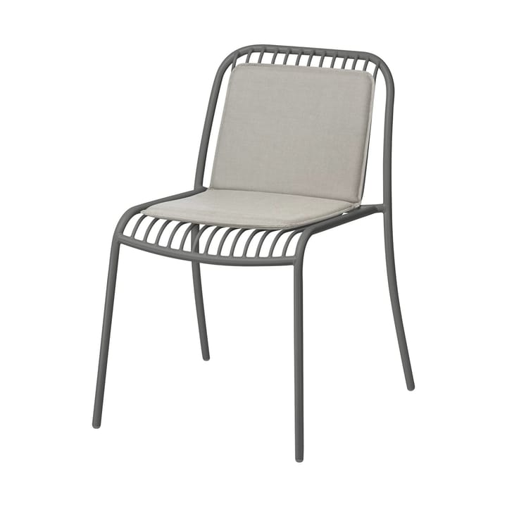 Kussen voor YUA stoel en YUA lounge chair, Melange grey blomus