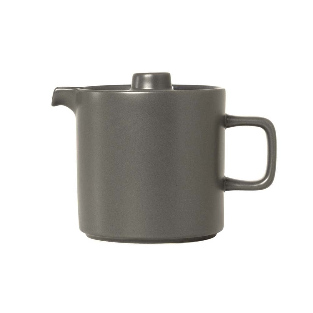 blomus Pilar theepot 1 L Pewter (grijs)