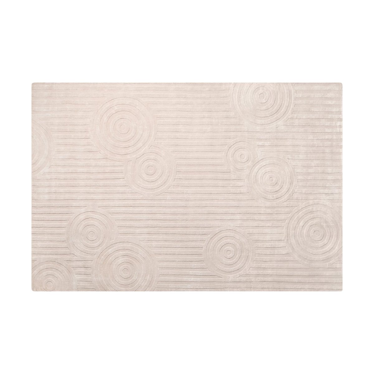 blomus Uzu vloerkleed L 200x300 cm Beige