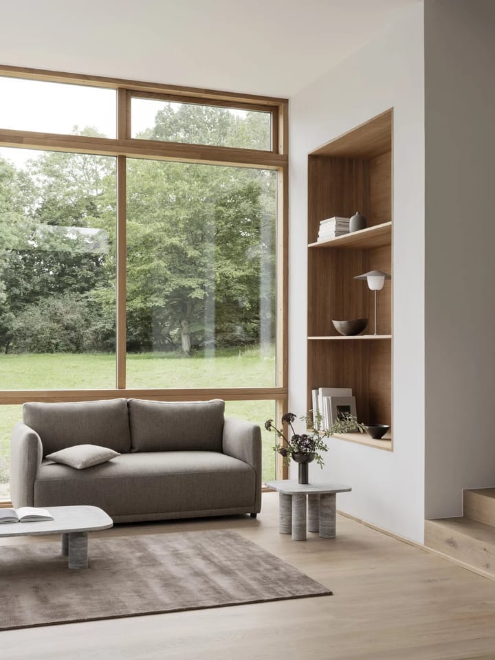 Visca vloerkleed M 160x240 cm - Taupe - blomus