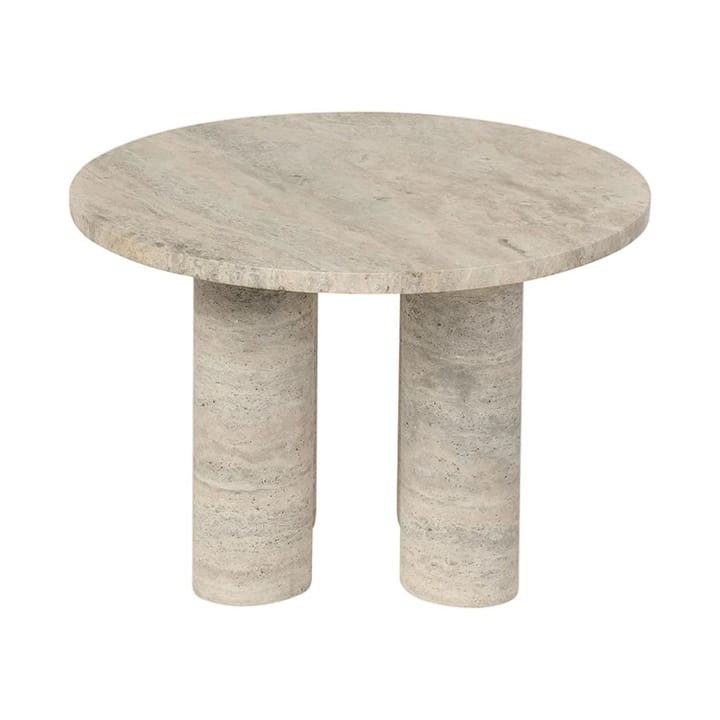 Volos bijzettafel S Ø52 cm - Travertine - blomus