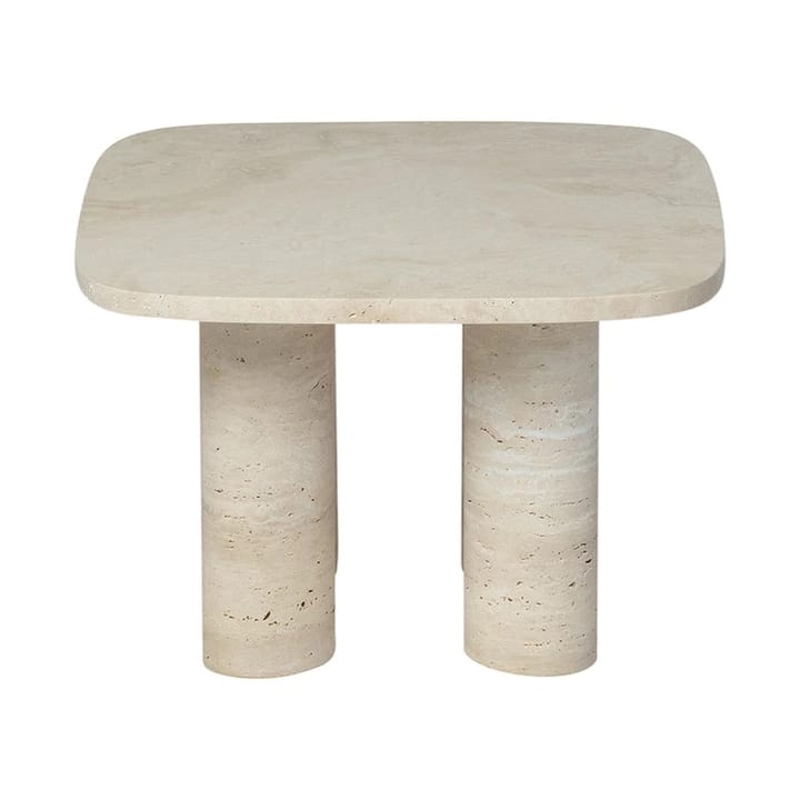 Volos bijzettafel S 52x52 cm - Travertine - blomus