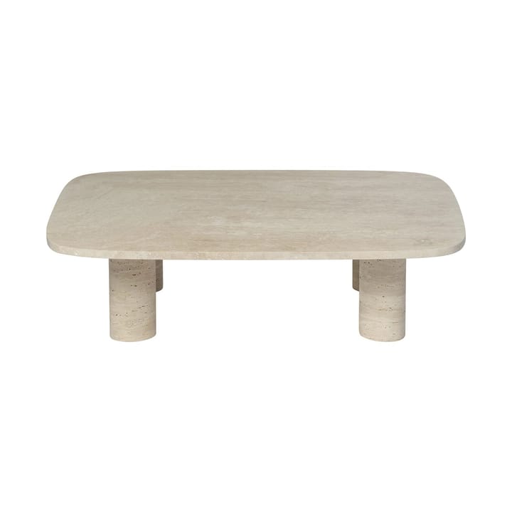 Volos salontafel L 100x70 cm, Travertine blomus